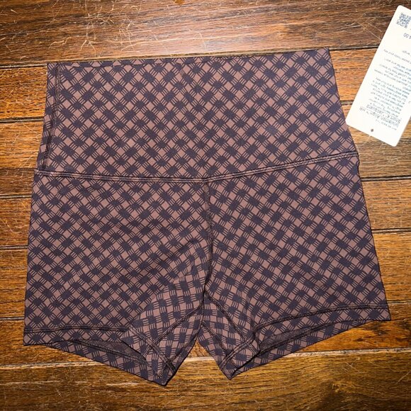 NWT Lululemon Align Biker Shorts - NEW RELEASE Jacquard - Size 8 - Picture 3 of 4